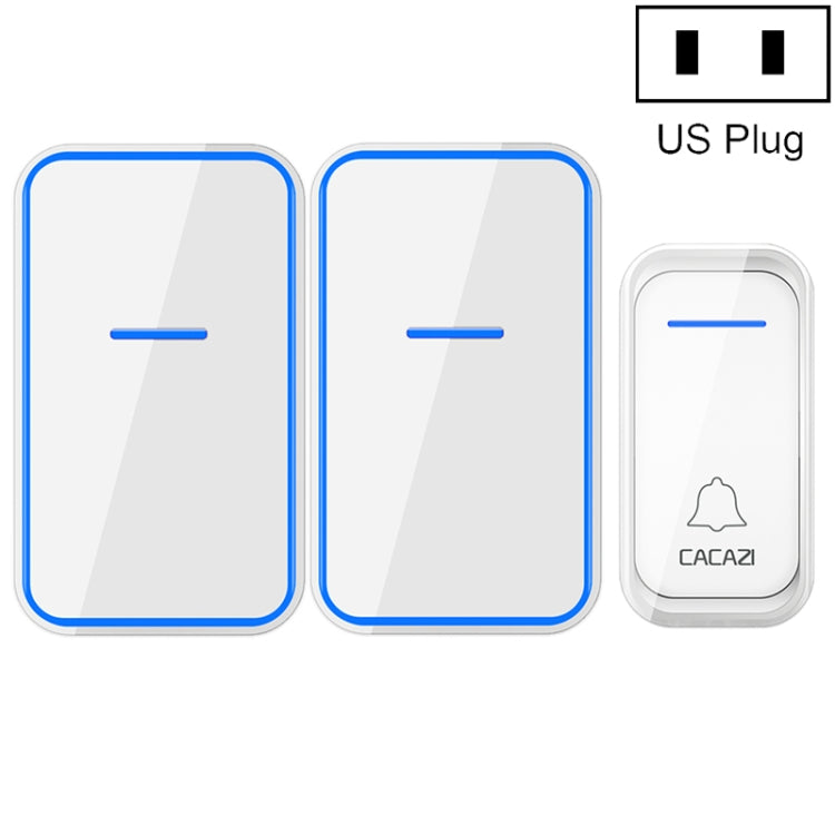 CACAZI A68-2 One to Two Wireless Remote Control Electronic Doorbell Home Smart Digital Wireless Doorbell CACAZI A68-2 One to Two Wireless Remote Control Electronic Doorbell Home Smart Digital Wireless Doorbell